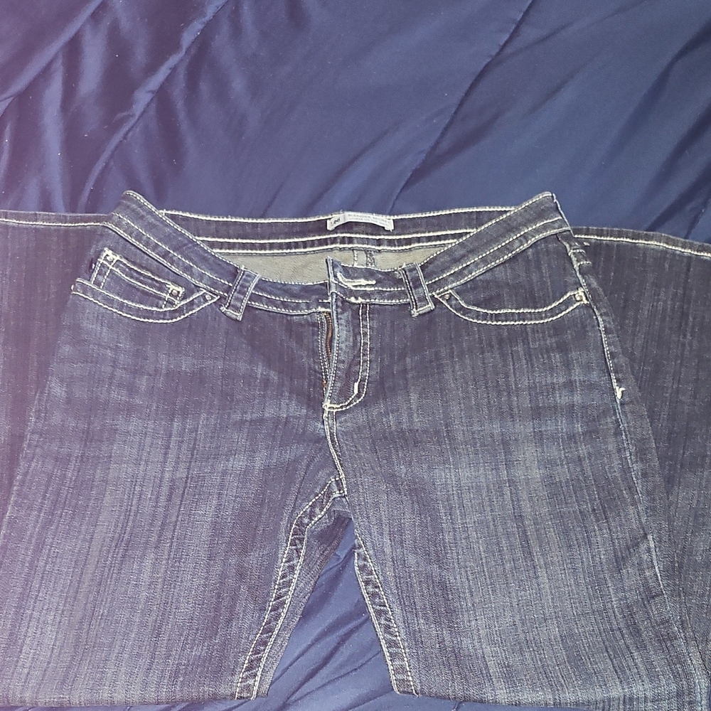 Lee Dark Blue Flare Jeans